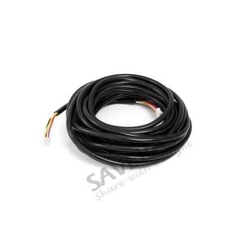 HOMSECUR 5M 10M 15M 20M 25M PVC RVV4*0.3mm(AWG22) 4 Core Cable For HDK Video Door Intercom Doorbell Wired System
