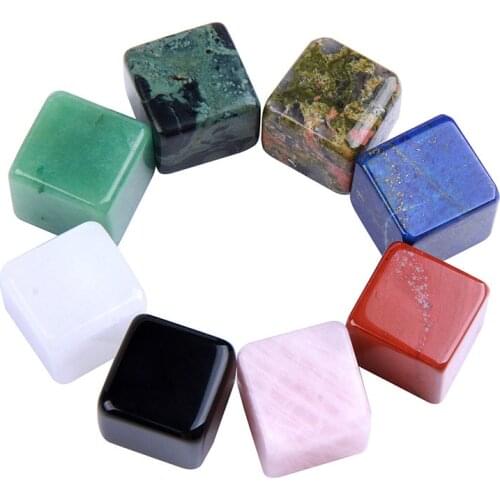 Whisky stone whisky jade ice stone semi-precious stone cube ice stone natural crystal ice stone
