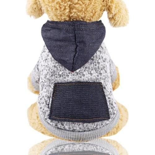 Teddy Jacket Winter Fleeced Pet Clothing Soft Cat Costume Chihuahua Fashion Hoodie Pomeranian New Year Costume Pet Dog Supplies