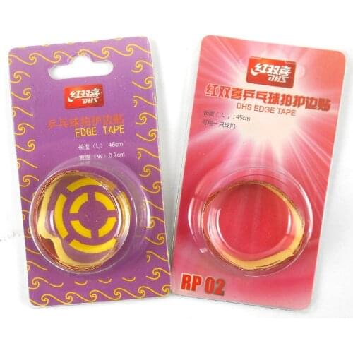 DHS DXGC009-1 RP02 Table Tennis Edge Tape for PingPong Racket