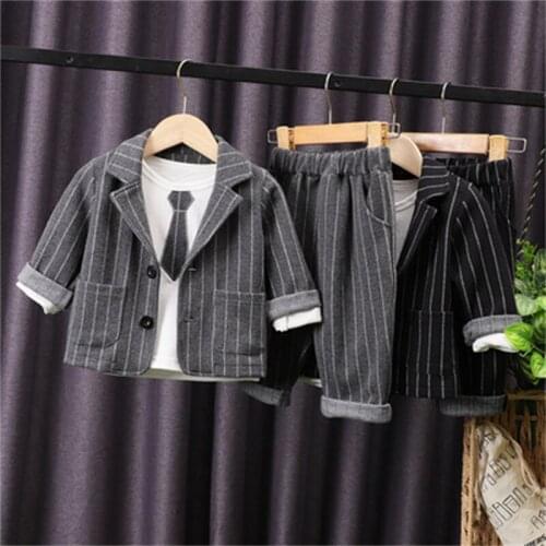 LINGAO Boys' Suits & Blazers