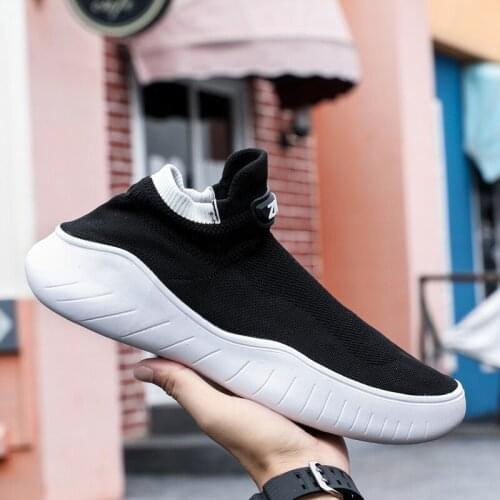 Mens Casual Shoes 2021 Fashion Socks Shoes New Comfortable Soft Sports Shoes Men Suede Light Walking Shoes Sell Male Well F4