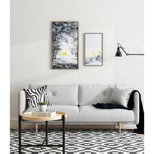 Nordic style ins modern minimalist gray white vertical stripes wallpaper living room bedroom clothing store wallpaper