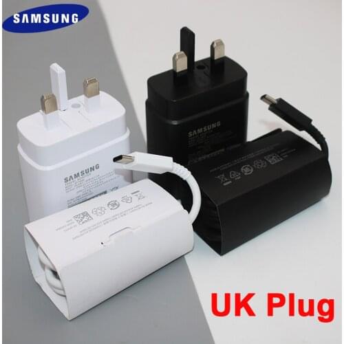 Samsung Original 45W USB-C Super Adaptive Fast Charge Charger EP-TA845 For Samsung GALAXY Note 10 Plus Note10Plus 5G A91 Note10