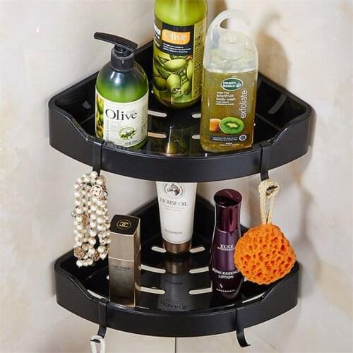 Bathroom Shelf 304 Stainless Steel Bathroom Shower Rack Bath Shower Shelf Shower Caddy Rack Holder Wall Mounted Corner shelf