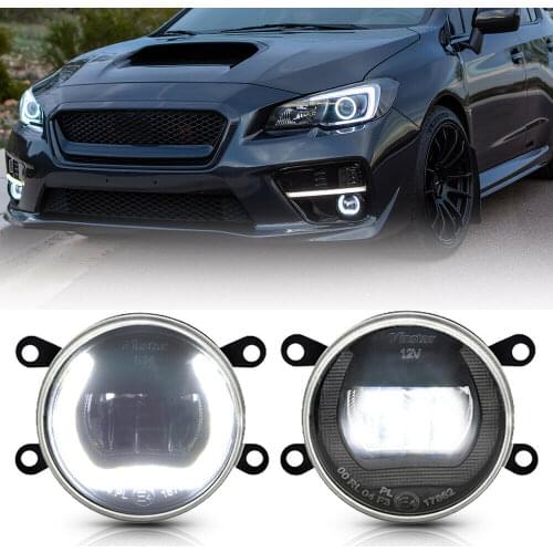 LED DRL Daytime Running Light for 2015-up Subaru WRX STI 2013-up BRZ Fog Driving Lamp Car styling