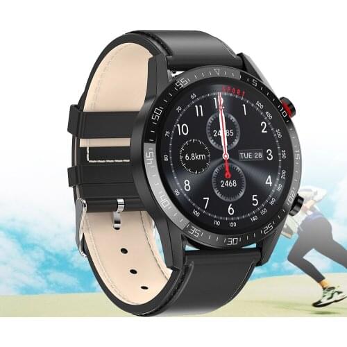 SmartWatch Bluetooth Call IP68 Waterproof Push Message Multiple Sport Modes ECG 1.3 IPS Screen For Samsung Huawei Xiaomi IPhone