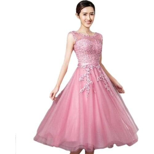 Evening Dress 2016 Fashion Sleeveless O-Neck Lace Long Evening Dresses Vestido De Festa Longo Slim Mesh Long Formal Dress BV08