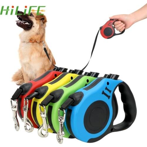 3M/5M Retractable Dog Leash Dogs Walking Running Leads Puppy Cat Traction Rope Belt Automatic Flexible Dog Lead Pet Products