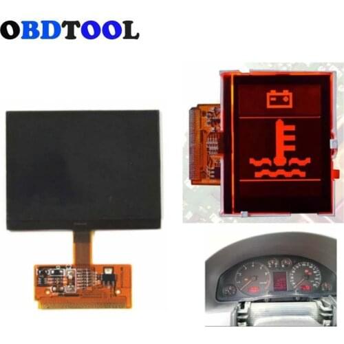 LCD Display for Audi A3 A4 A6 S3 S4 S6 for VW VDO LCD Cluster Display Screen Now Dashboard Pixel Repair Auto Replacement Parts