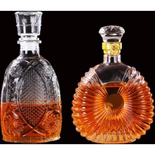 1 Pcs fashion top quality whiskey wine glass bottle home club cool wine Decanter GLA-134