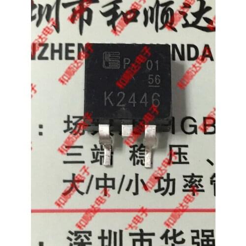10pcs/lot K2446 2SK2446 New stock TO-263 100V 30A