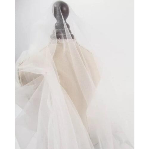 10 Yards supper soft and light off white bridal wedding dress tulle wedding party bubble skirt brial veil DIY sewing fabric