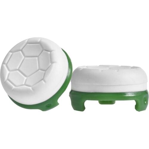 2pcs/lot Game Accessory Protect Cover White Silicone Thumb Stick Grip Caps For PS4 For Xbox Game Joystick Controllers Right