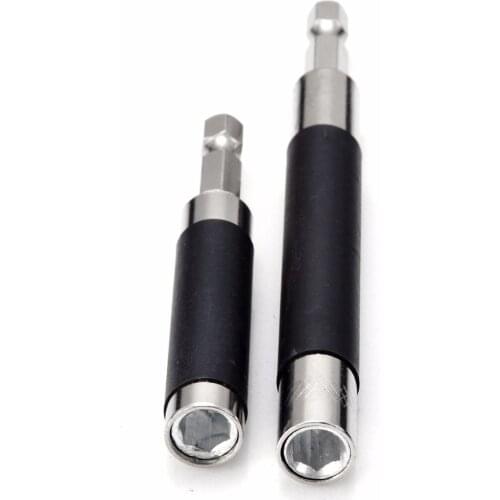 2pcs Extension Hex Screw Socket Magnetic Impact Driver Drill Bit Holder Adapter For Home Tools