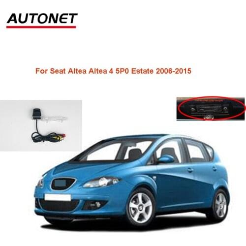 Autonet car Rear camera For Seat Altea Altea 4 5P0 Estate 2006-2015 CCD night view backup camera /license plate led car camera