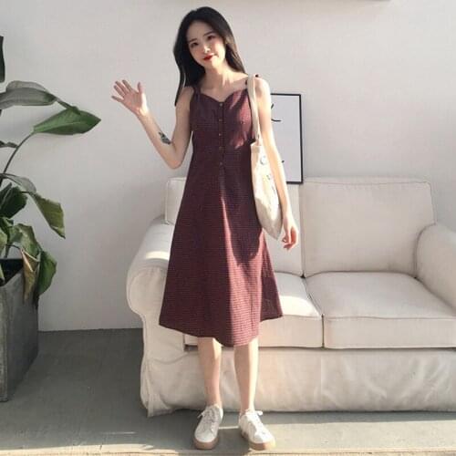 Модные платья в клетку BADAWEN China At AliExpress