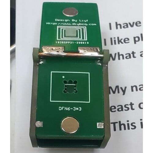 DFN3x3-6L Burner DFN6 to dip8(6) 3mm*3mm