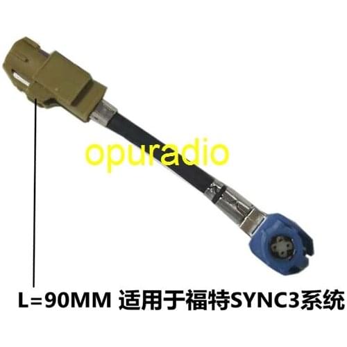 Sync3 LVDS Video Harness Cable Head Unit Stereo Screen Connector for Ford C-Max / Focus / F150 / Transit