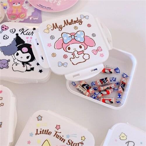 Kawaii Japan Refrigerator Sundry Storage Box Drawer Type Fresh Keeping Snack Box Food Box Kitchen Eco-Friendly Plastic Jar