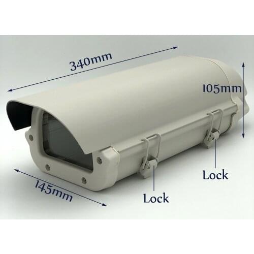 CCTV Camera Mount & Plastic Housing Antidust Protect Case ABS braket Aluminum Bracket for Security camera