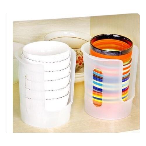 Kitchen put the dishes kitchen storage rack transparent plastic bowl disc storage box