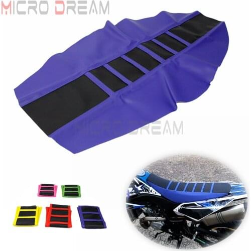 Ribbed Gripper Traction Soft Seat Cover for Yamaha TTR WR WRF YZ YZF YZ-X YZ-FX EXC XCF XCW TE TC FE 125 250 300 350 450 690 SMR