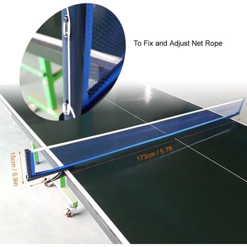 Table Tennis Ping Pong Net Collapsible Portable Replacement Indoor Game Post Clamp Stand Set Training Table Tennis Accessories