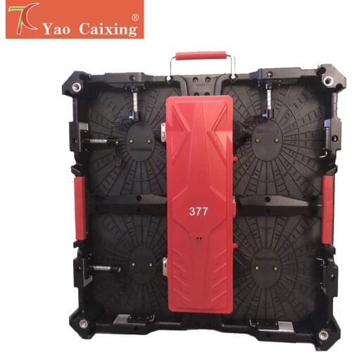 Front mainterance P3.91 indoor 500*500mm magnets fixed die-casting aluminum equipment cabinet screen rental display