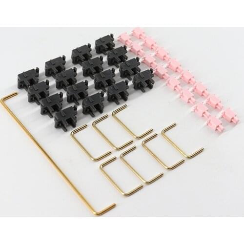 CuXiu Alpaca Switch Plate Stabilizer Customized Repair Plate Mounted Stabilizers for Mechanical Keyboard GK61 GK64 RK61 GH60