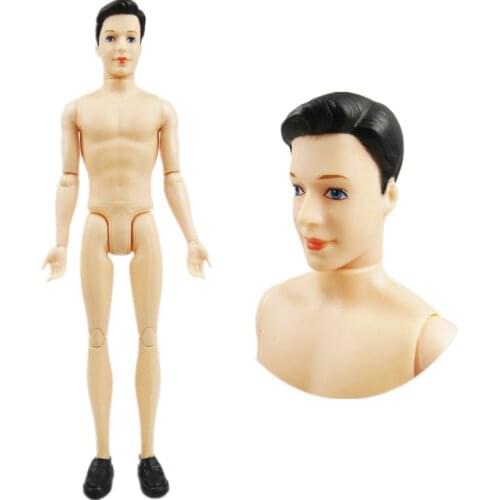 30cm 12 Inch Movable 11 Joints Doll Body Toy With Head Send Shoes Doll Boyfriend Prince Doll DIY Toy Accessories Girls Gifts