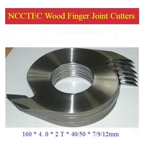 [4mm thickness] 1 pcs of 6.4'' carbide wood cut on finger joint cutters |160*2T*4.0*40/50*7/9/12 mm for woodworking table saw