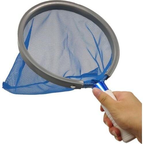 Swim Pool Cleaner Heavy Duty Pool Leaf Rake Fine Mesh Deep Water Frame Skimmer Net Aquarium Professional Cleaning Tools 2021 New