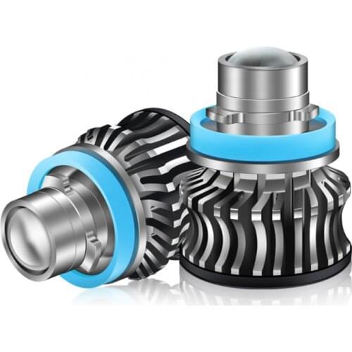 H11 LED H7 with Lens Auto Fog Lamp H11 LED Projector Fog Light for Car H8 H9 9005 LED HB3 HB4 6000K 3000K BLUE LEMON
