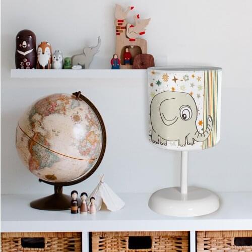 Car Pattern Children 'S Room Night light Table Top Lamps Lighting lampshade Star Cloud Educational Lighting