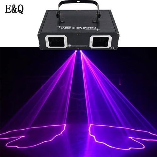 Hoge Heldere Dj Laser Disco Licht Rgb Beam Scan Lazer Dmx 512 Professionele Dj Party Show Club Vakantie Thuis Bar podium Verlich