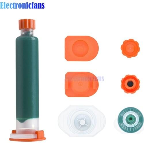 10ml PCB UV Curable Solder Soldering Mask Repairing Paint BGA Solder Resist Green
