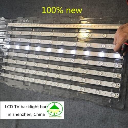 10piece/lot 100% new good quality for 32 "use universal LCD TV backlight bar 10LED 568MM 3V 32 inch 56.8cm