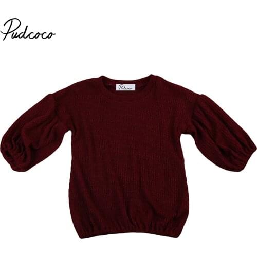 2020 Baby Spring Autumn Clothing Infant Kids Girl Long Sleeve T-Shirt Tops Sweater Baby Tee Pullover Top Solid Shirt 1-6T