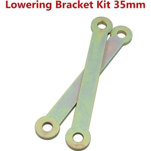 35MM Lowering kit Dog Bones Suspension Linkage for XVS1100 Dragstar FJR1300 01-16 RS250 GSF 1200 1250 Z750 Z1000 ZX-7R ZX-10R