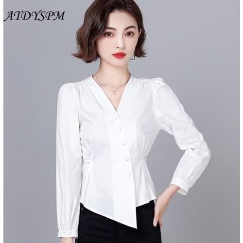 Черно-белые блузки ATDYSPM China At AliExpress