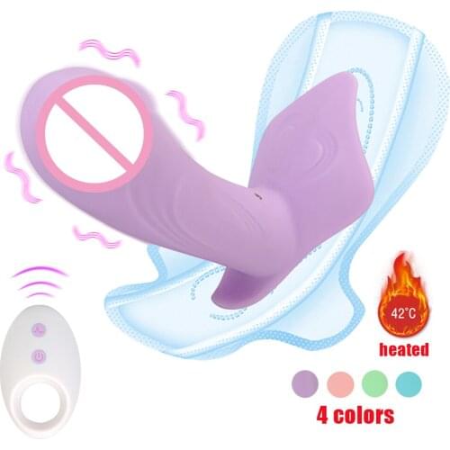 Automotic Heated Dildos Vibrators For Women Clitoris Massage Vaginal Balls Anal Plug Wireless Panties Sex Toys Penis Erotic Shop