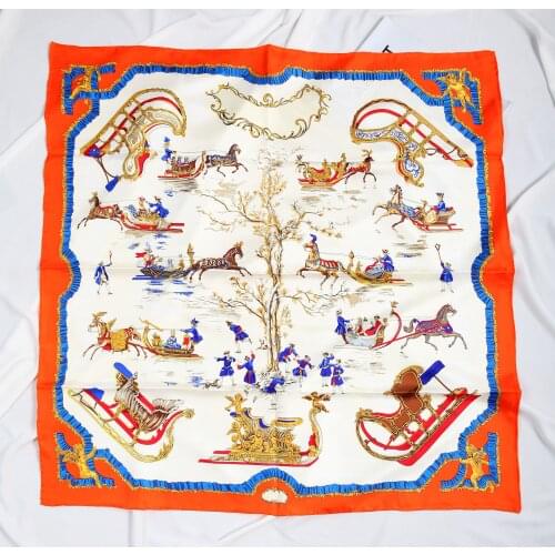 ELEGANT HANDMADE BRAND 100% 14mmTwill Silk Scarf TWIC-80188