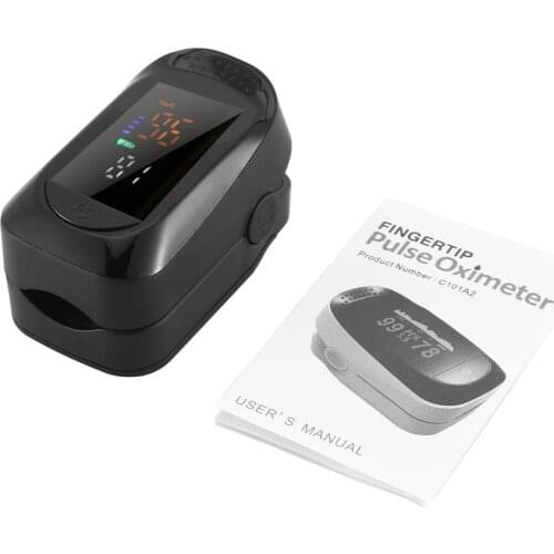 Highlight Display Finger Clip Pulse Blood Oxygen Monitor OLED Digital Screen Finger Pulse Heart Rate Meter Health Care Sleeping