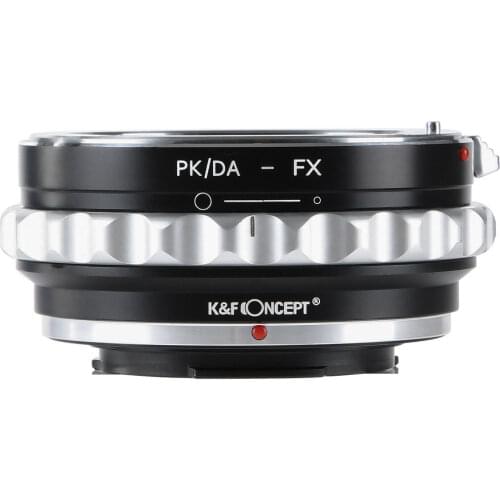 K&F Concept adapter for Pentax DA PK mount lens to Fujifilm X-Pro2 M1 T20 KF–DAX X-T2 X-M2 camera X-T20 X-T3 X-30 X-E1.X-T1