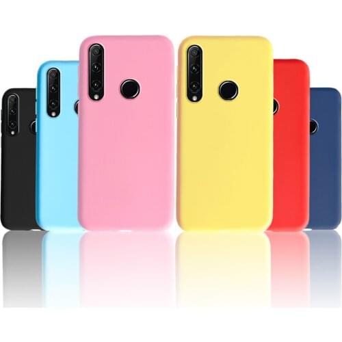 Soft Silicone Case For Huawei Honor 20 Lite Case Honor 20 lite Covers Matte TPU Back Cover For Huawei Honor 20 Lite HRY-LX1T
