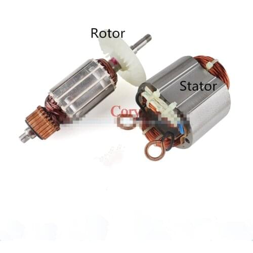 AC 220V Replacement Angle Grinder Part Armature Motor Rotor/Stator for Hitachi G15SA2