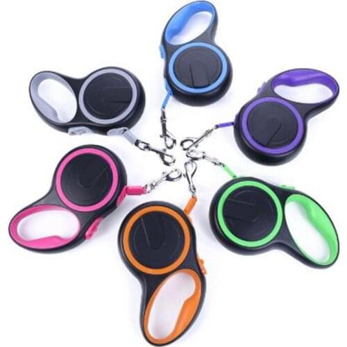 Durable Reflective Pet Dog Leashes For Large Dogs Automatic Extending Traction Rope Retractable Big Dog Pet Walking Leash Leads