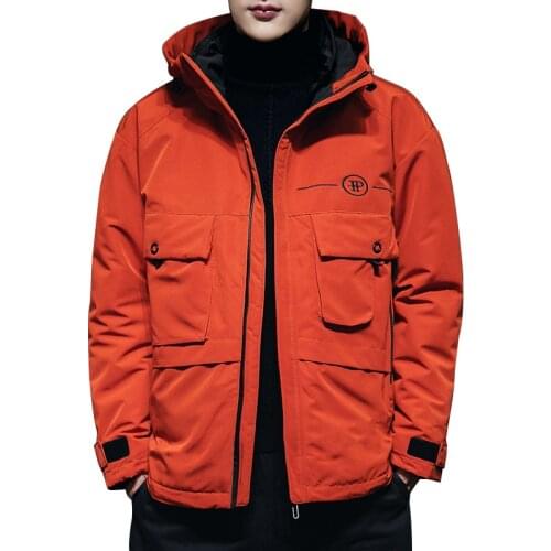 Thick and Warm Cotton-padded Clothes, Casual Loose Short Cotton-padded Clothes, Outdoor Cold-proof Wild Tide Jacket with Hood