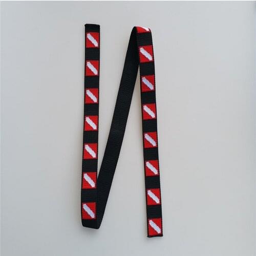 Universal Dive Flag Webbing Fin Keeper Holder Scuba Diving Strap DIY 2.5cm